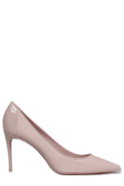 Christian Louboutin Sporty Kate Pointed Toe Pumps In Pink