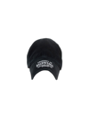 BALENCIAGA BALENCIAGA WOMEN'S BLACK OTHER MATERIALS HAT,704097410B21077 L