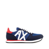 Armani Exchange Men's Blue Polyamide Sneakers