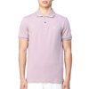 Emporio Armani Men's Pink Cotton Polo Shirt