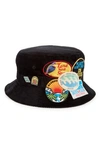Billionaire Boys Club Field Guide Bucket Hat In Black