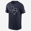 Nike Local Phrase Essential Men's T-shirt In Navy Blue