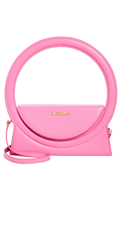 Jacquemus Le Sac Rond Satchel In Pink