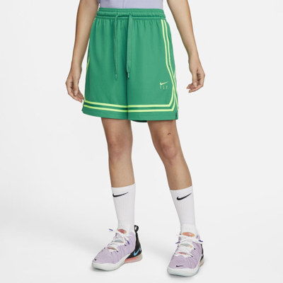 Nike Women's Fly Crossover Basketball Shorts In Green