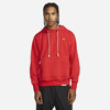 Nike Men's Standard Issue Dri-fit Pullover Basketball Hoodie In University Red/pale Ivory