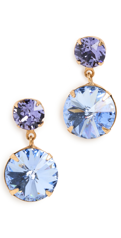 Jennifer Behr Lylah Earrings In Ocean