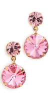 Jennifer Behr Lylah Earrings In Rose