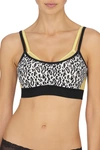 Natori Gravity Contour Underwire Sports Bra In Wild Savannah Print