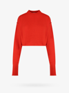 Sportmax Maiorca Wool And Cashmere Sweater In Orange