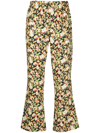 MARNI FLORAL-PRINT PULL-ON TROUSERS