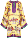 DOLCE & GABBANA GRAPHIC-PRINT KAFTAN