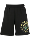 Market Cali Lock Gradient Shorts In Schwarz