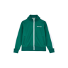Palm Angels Logo-print Zip-up Bomber Jacket In Green