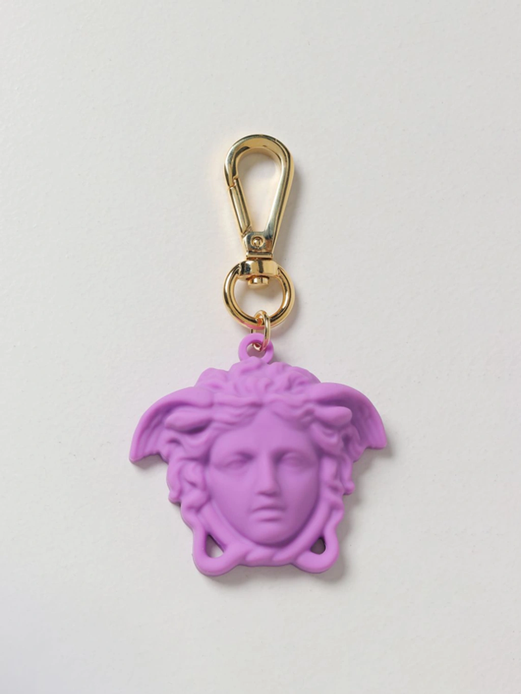 Versace MEDUSA AIR TAG キーリング エアタグ カーフレザー Versace MEDUSA AIR TAG キーリング エアタグ カーフレザー