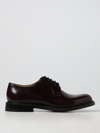 Church's Shannon Brushed Leather Derby Shoes In Burgundy
