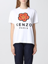 Kenzo T-shirt  Woman Color White In White