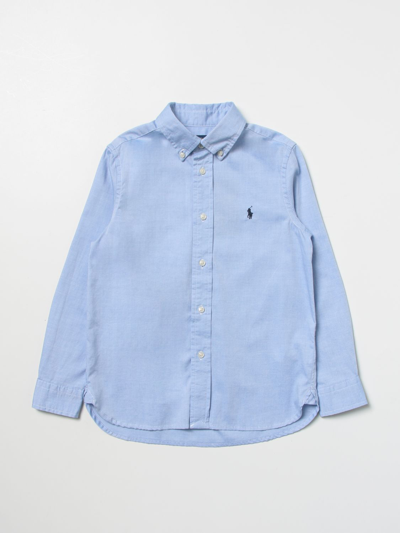 Polo Ralph Lauren Shirt  Kids In Light Blue