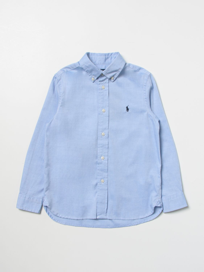Polo Ralph Lauren Shirt  Kids In Gnawed Blue