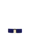 Ferragamo "fiocco Vara" Hair Clip In Blue