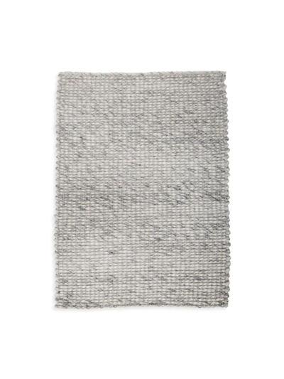 Pom Pom At Home Ryder Heathered Wool Rug In Heathered Light Grey