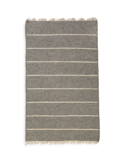Pom Pom At Home Warby Wool Rug In Light Grey