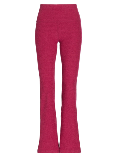 Beyond Yoga High-waist Practice Trousers In Dragonfruit Sangria