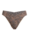 Hanky Panky Printed Original-rise Thong In Animal Kingdom