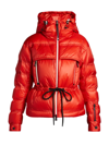 MONCLER WOMEN'S GRENOBLE THEYS HOODED DOWN JACKET