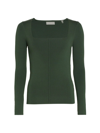 ELIE TAHARI WOMEN'S RIB-KNIT jumper