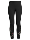 JOHNNY WAS WOMEN'S PENELOPE EMBROIDERED FLORAL LEGGINGS
