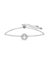 SWAROVSKI WOMEN'S CONSTELLA RHODIUM-PLATED & CRYSTAL SLIDER BRACELET