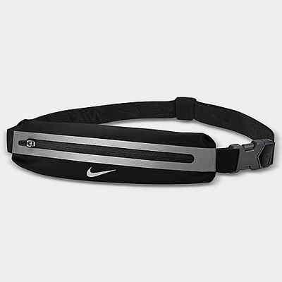 Nike Slim Waist Pack 3.0 In Black/black/silver