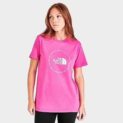 The North Face Inc Women's Nse Logo T-shirt In Linaria Pink