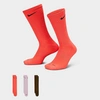 Nike Everyday Plus Cushioned Training Crew Socks (3-pack) In Multi