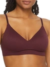 Maidenform Pure Comfort Seamless Wire-free Bra In Nightfire Red