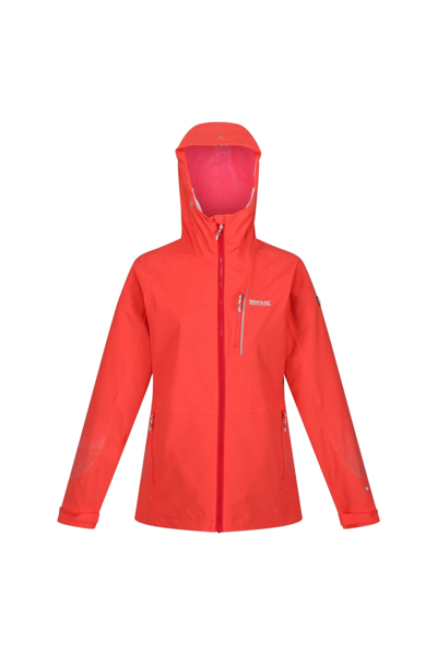 Regatta Womens/ladies Highton Pro Waterproof Jacket In Orange