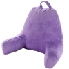 Cheer Collection Shredded Memory Foam Tv Pillow & Backrest In Purple