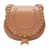 Chloé Marcie Small Shoulder Bag In Light Tan