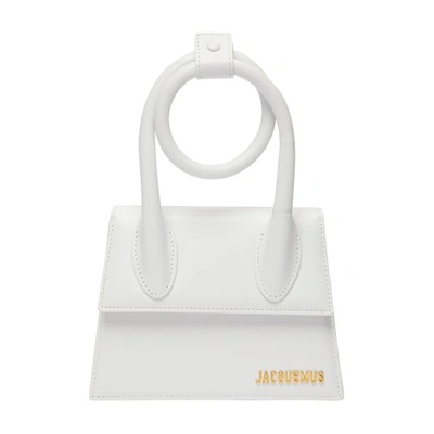 Jacquemus Le Chiquito Noeud Bag In White