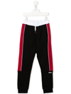 Bosswear Side-stripe Track Pants In Black