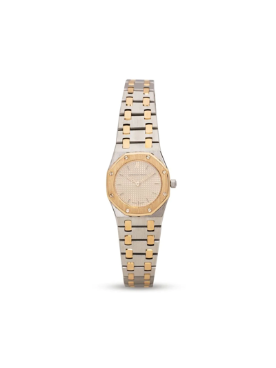 Pre-owned Audemars Piguet 1980  Royal Oak 23mm In Silver