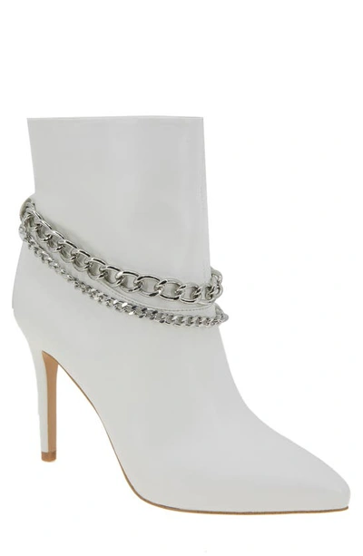 Bcbgeneration Women's Hardia Stiletto Ankle Boots In Bright White