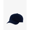 Polo Ralph Lauren Embroidered Logo Cotton Baseball Cap In Aviator Navy