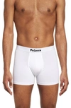 Alexander Mcqueen Man White Mcqueen Graffiti Boxer