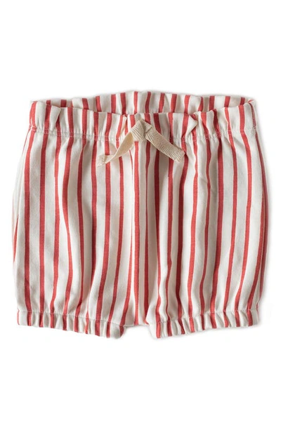 Pehr Stripes Away Bubble Shorts In Red