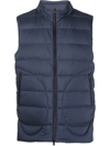 HERNO PADDED ZIP-UP DOWN GILET