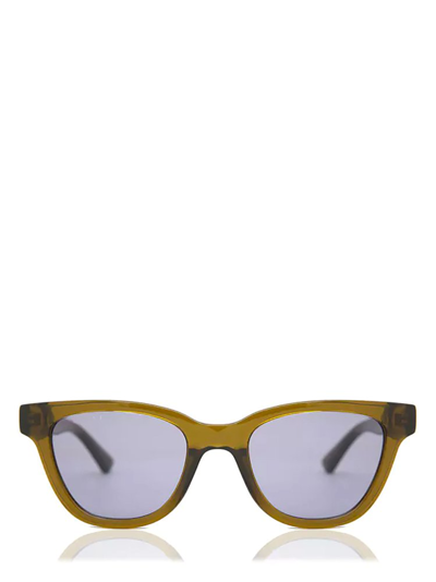 Gucci Eyewear Square Frame Sunglasses In Yellow