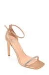 Journee Collection Zoya Tru Comfort Foam Heeled Sandal In Gold