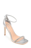 Journee Collection Zoya Tru Comfort Foam Heeled Sandal In Silver