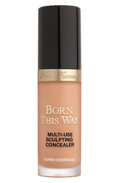 Too Faced Born This Way Super Coverage Multi-use Sculpting Concealer In Taffy - Light Medium W/ Rosy Undertones